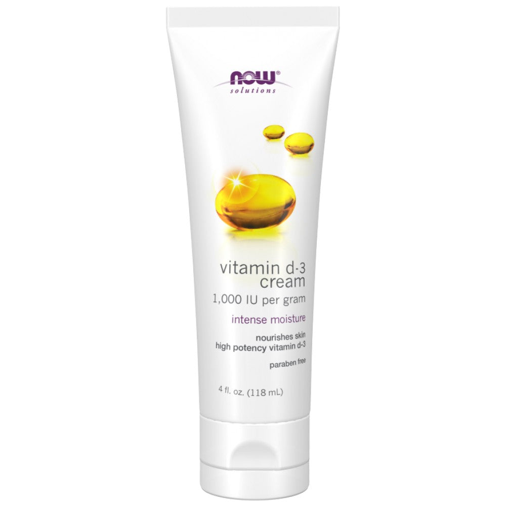 Vitamin D-3 smetana 1000 iu na gram | Brez parabena - 118 ml