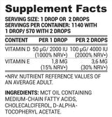 Vitamin D + E pade 30 ml