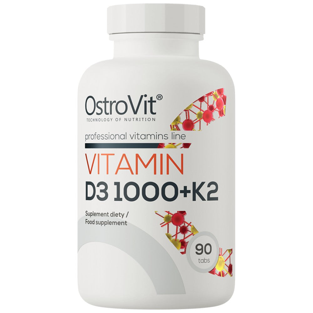 Vitamin D3 1000 IU + K2 50 mcg 90 tablete