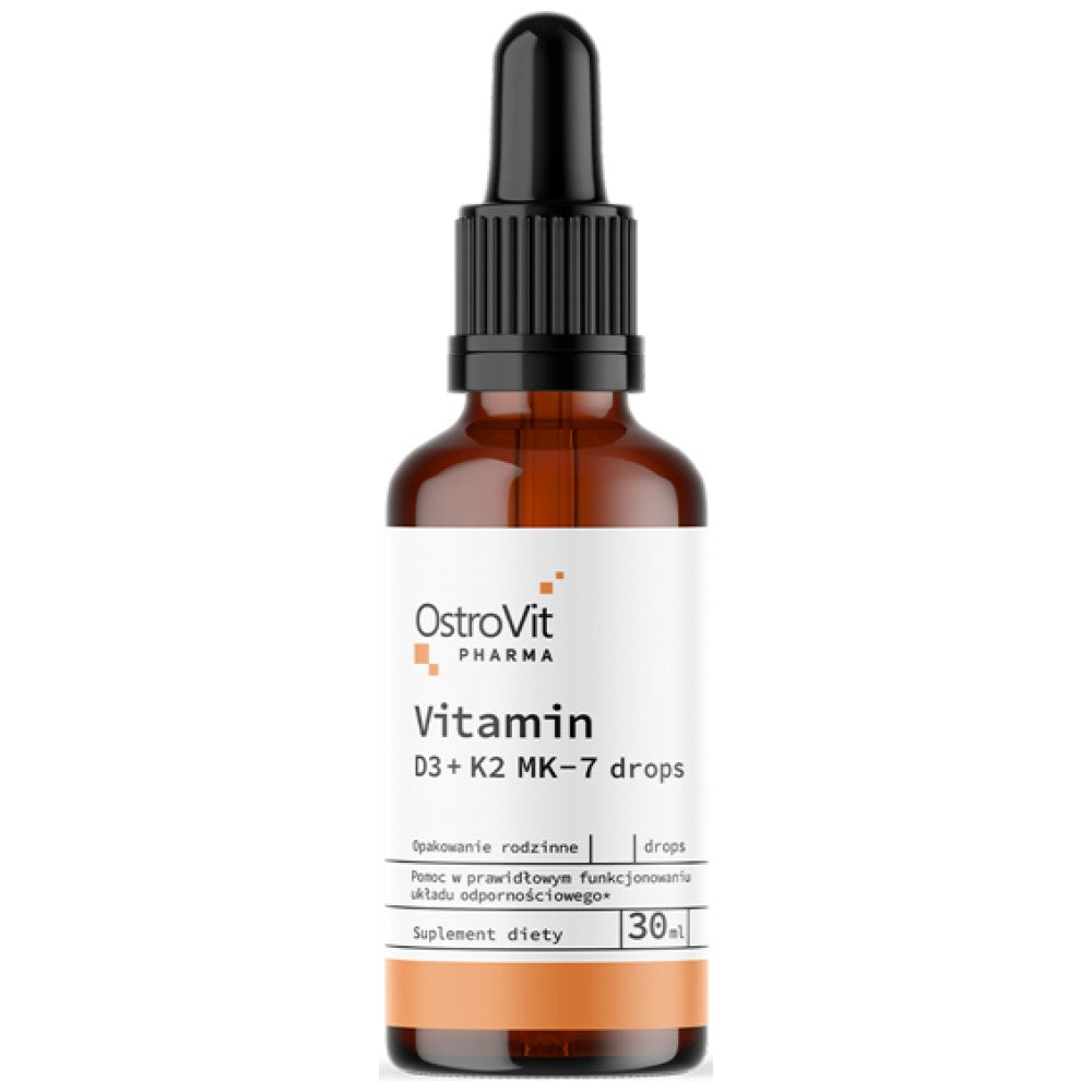 Vitamin D3 + K2 MK-7 kapljice 30 ml