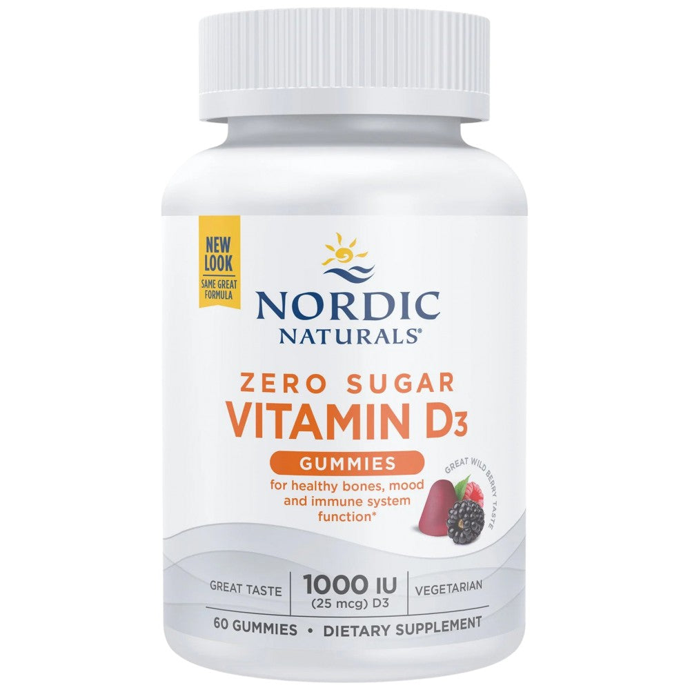 Vitamin D3 nič sladkorja 1000 iu - 60 gumij