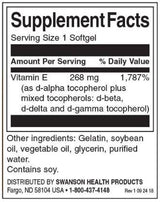 Vitamin E meša 400 iu - 100 gel kapsul