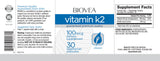 Vitamin K2 100 mcg / 30