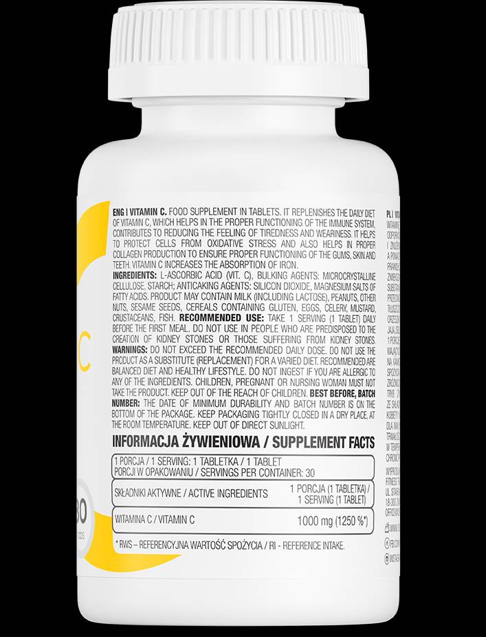 Vitamin C 1000 mg - 90 tablet