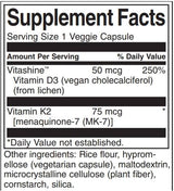 Kapsule vitaminov D3 in K2 60