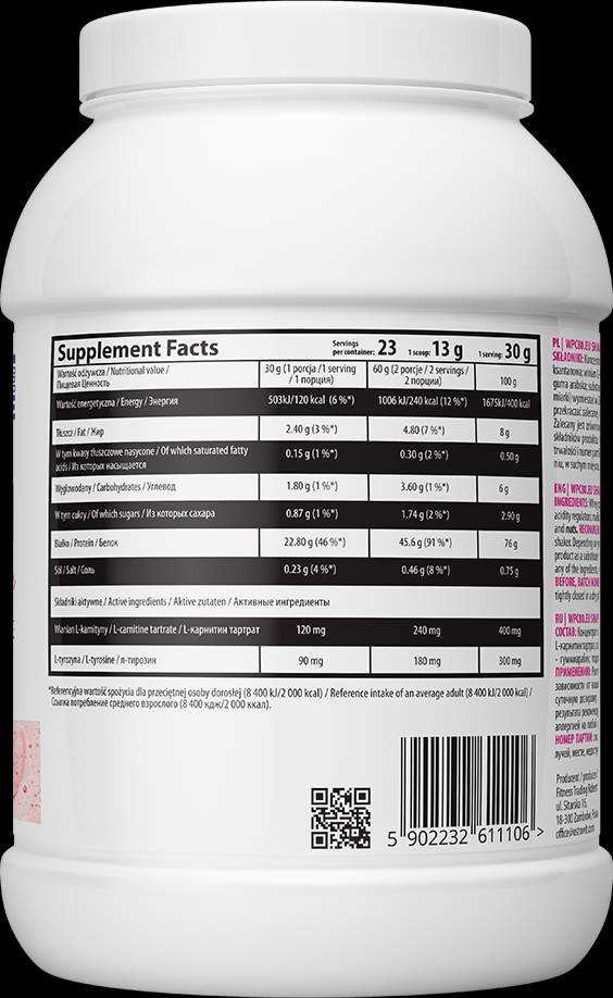 WPC80.EU / STRAME protein 700 gramov