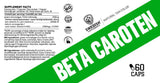 Beta karoten naravni 25000 iu - 60 kapsul