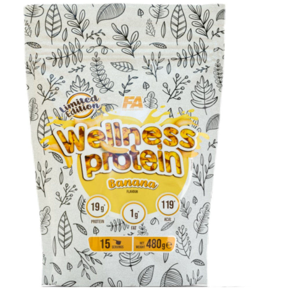 Wellness protein | s 100 -odstotnim koncentratom sirotkinih beljakovin - 480 gramov