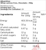 Sirotka | Protein brez laktoze - 700 gramov