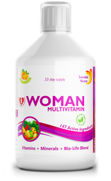 Ženske multivitamine za ženske s kolagenom 1497 mg - 147 aktivnih sestavin /500 ml /