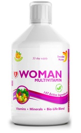 Ženske multivitamine za ženske s kolagenom 1497 mg - 147 aktivnih sestavin /500 ml /