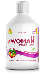 Ženske 50+ multivitaminov za ženske s kolagenom 1497 mg - 149 aktivnih sestavin /500 ml /