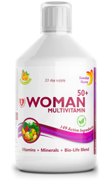 Ženske 50+ multivitaminov za ženske s kolagenom 1497 mg - 149 aktivnih sestavin /500 ml /
