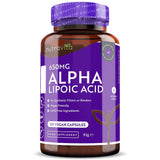 Alfa lipoična kislina 650 mg /120 kapsul, 120 odmerkov/ <tc>Nutravita</tc>