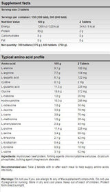 Xtreme govejega amino - 300 tablet