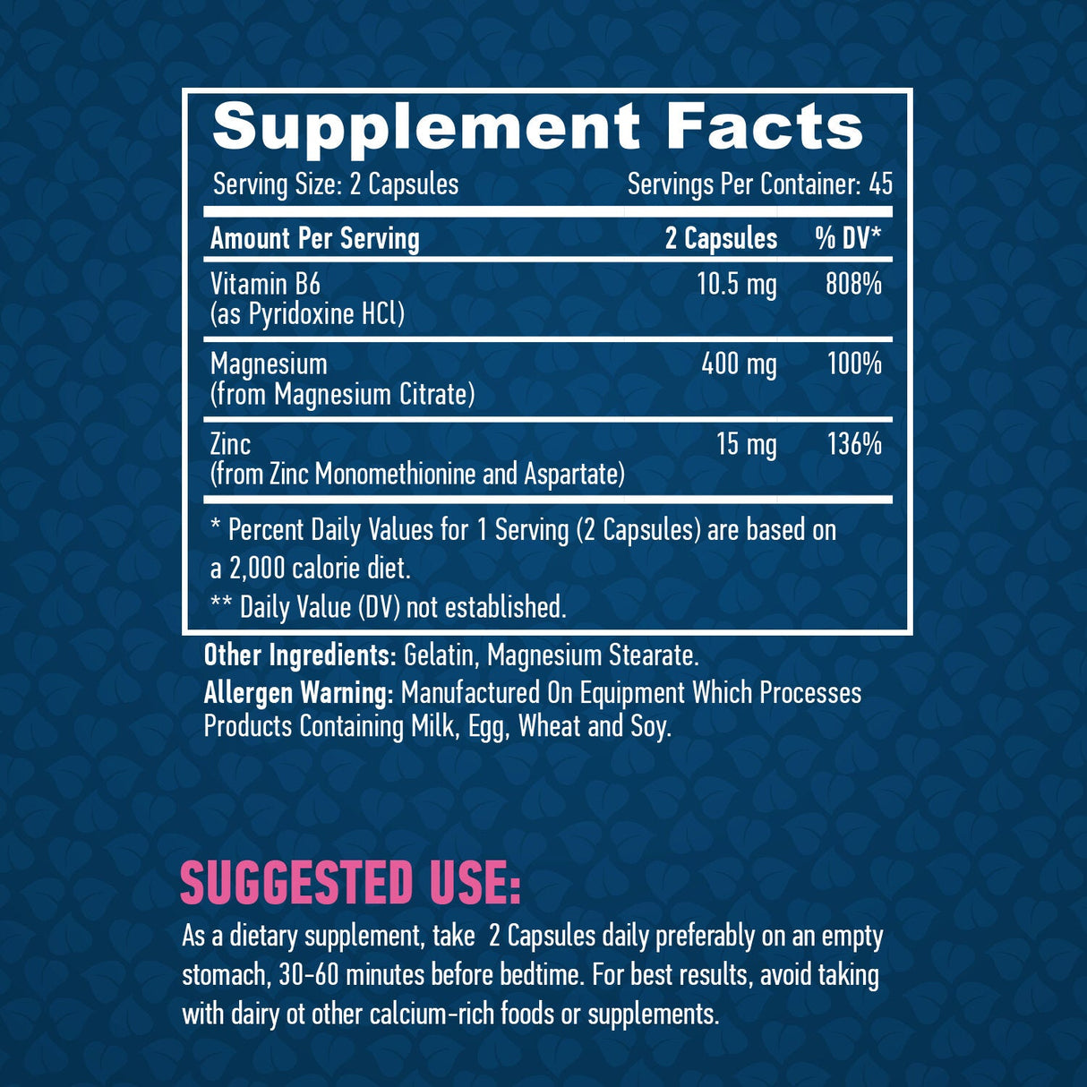 ZMA / 90 CAPS.