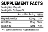 Zma | Cink, magnezij in b6 - 90 kapsul