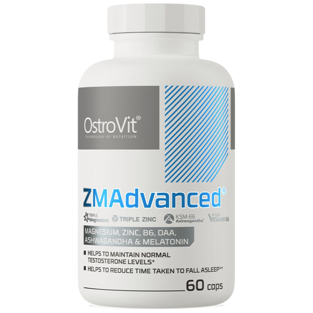 Zmadvanced Caps | DAA, Ashwagandha in Melatonin 60 kapsul