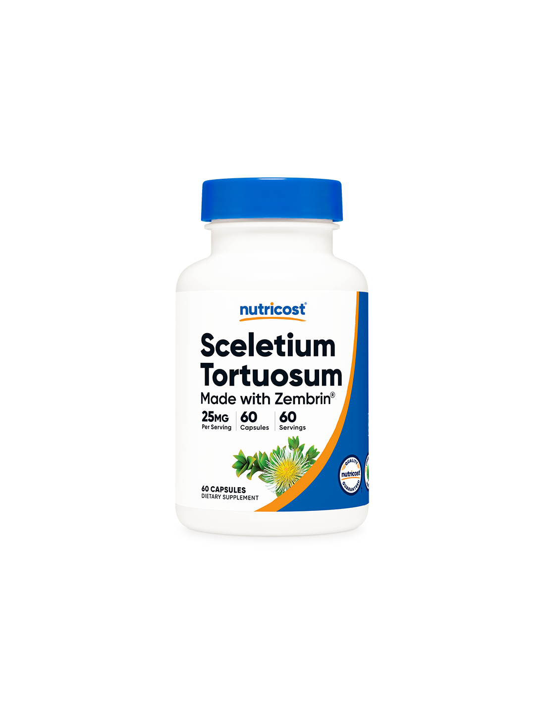 Stres in anksioznost - Zembrin (Sceletium tortuosum), 25 mg x 60 kapsul <tc>Nutricost</tc>