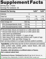 Nič sladkorja omega -3 ribe 300 mg - 36 žvečilnih gelskih kapsul