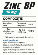 Cink bp 10 mg - 40 tablet