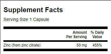 Cink citrat 50mg. / 60 kape - 0