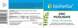 Cink picolinate 50 mg 60 kapsul