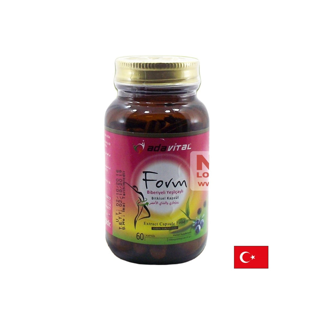 Zeliščna formula za detoks in hujšanje - adavitalna oblika, 60 kapsul