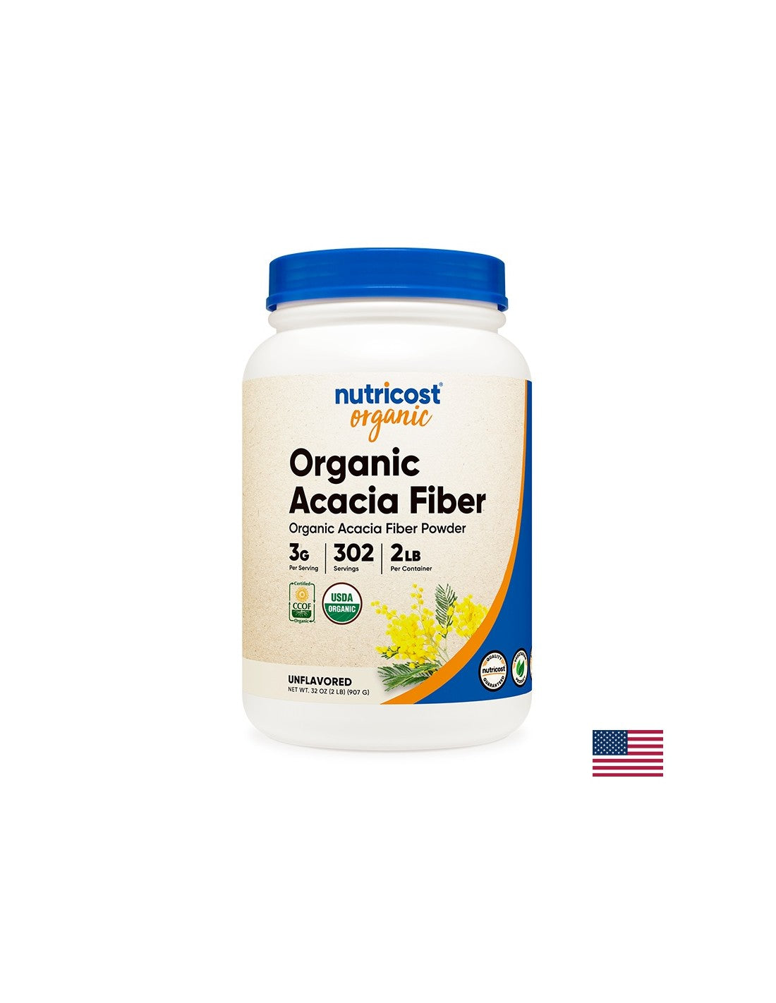 Akacijeva vlakna v prahu - bio, 907 g <tc>Nutricost</tc>