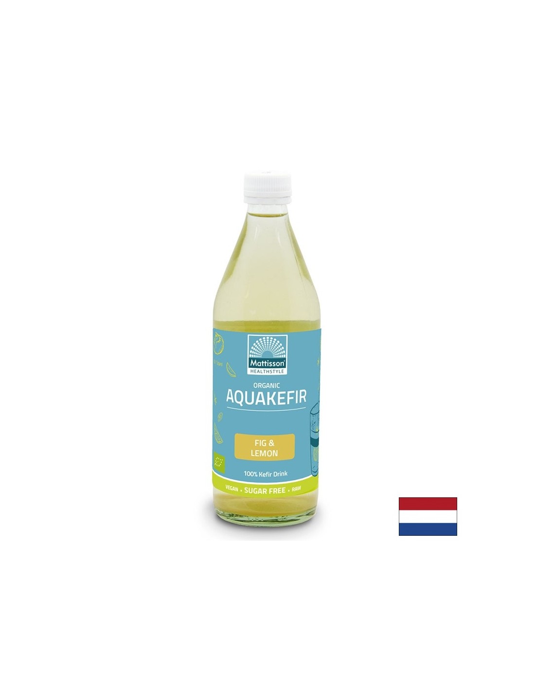 Aquakefir Bio figa in limona, 500 ml <tc>Mattisson Healthstyle</tc>
