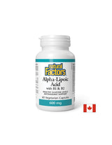 Alpha lipojska kislina 600 mg z B1 in B2 - 60 kapsul