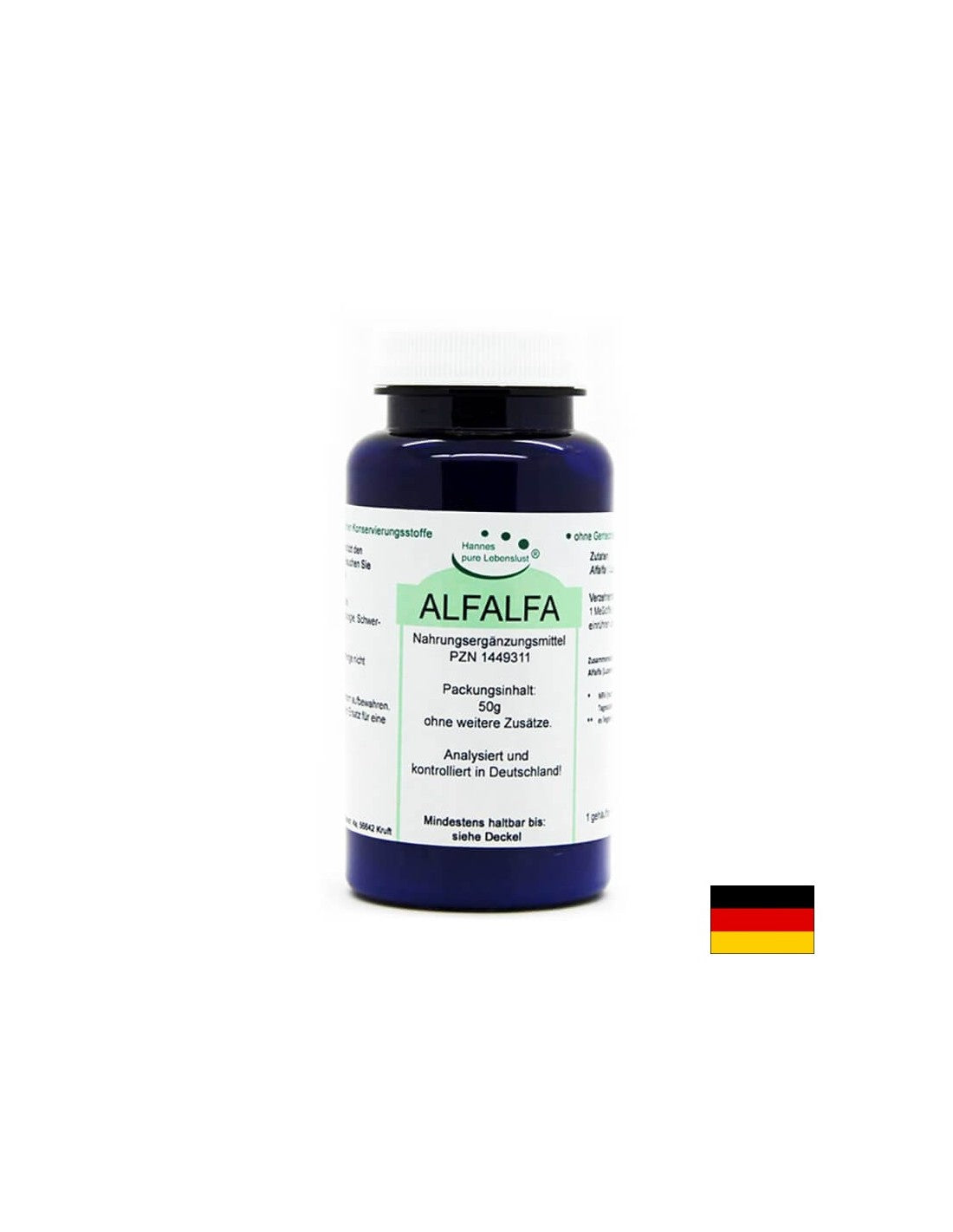 Alfalfa - lucerna v prahu 50 g el comla