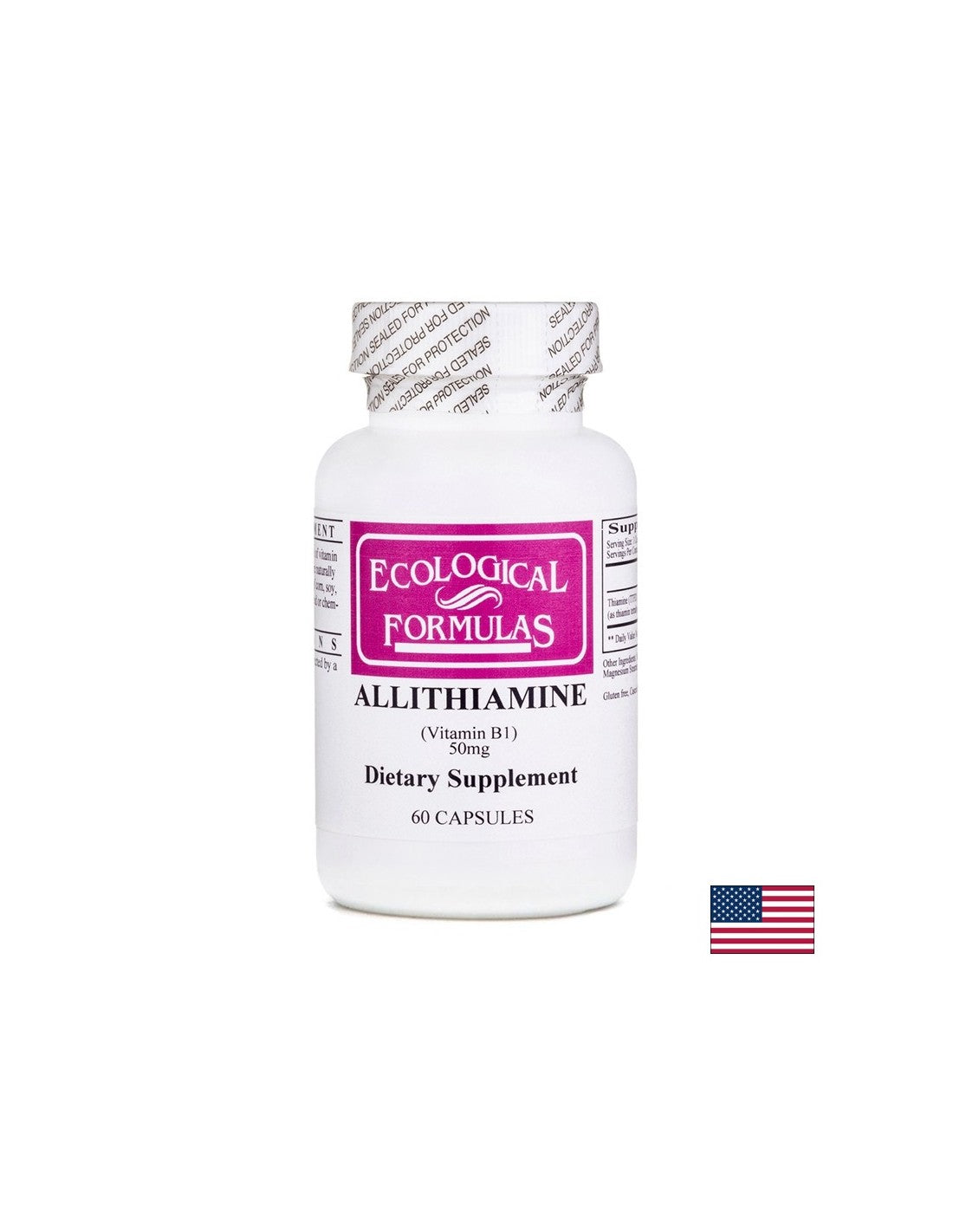 Alithiamin (vitamin B1) - Nevrološko zdravje, 60 kapsul