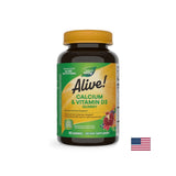 <tc>Alive</tc>! Kalcij + vitamin D3 250 mg - 60 gumijev