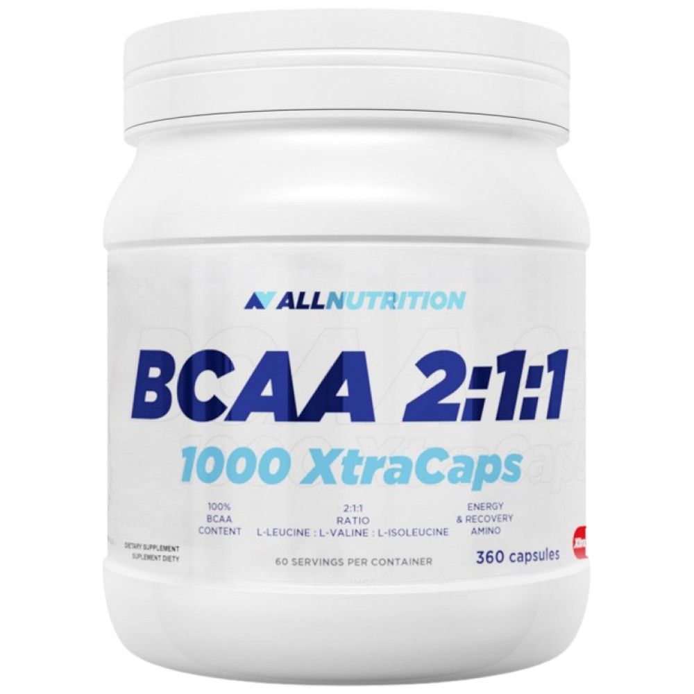 BCAA 2: 1: 1 1000 XTRACAPS - 360 kapsul