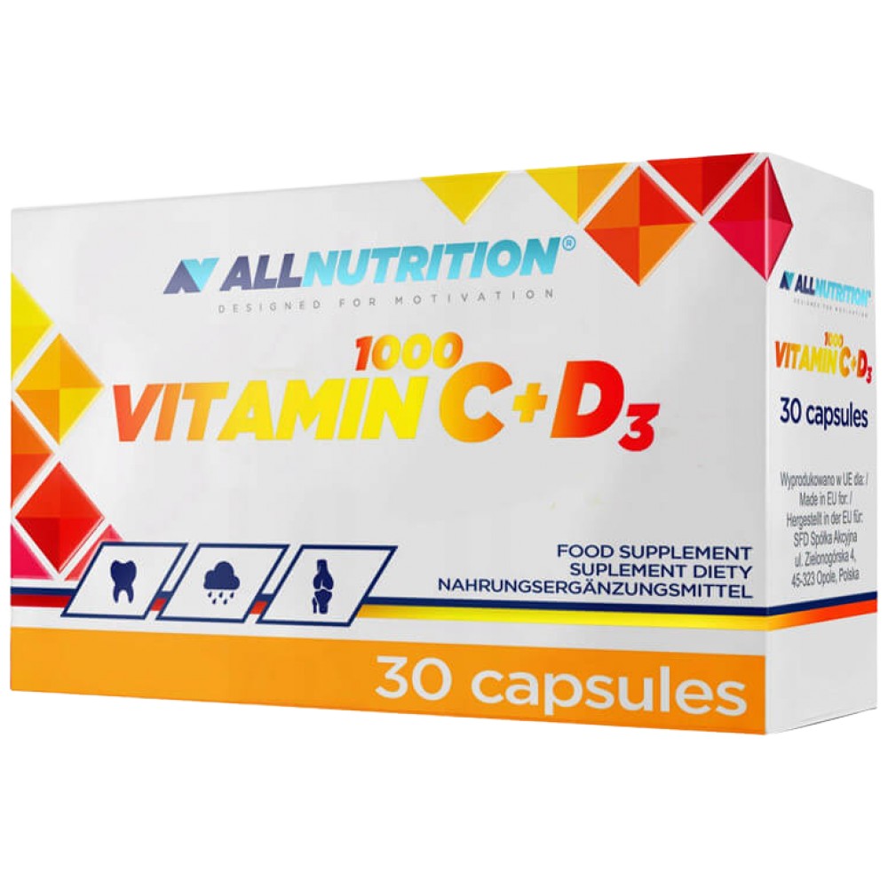 Vitamin C 1000 + D3 2000 iu 30 kapsul