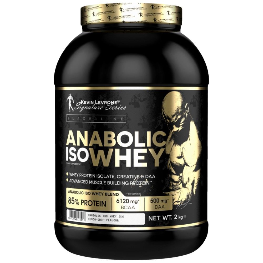 Črna črta / anabolična ISO Whey - 2000 gramov