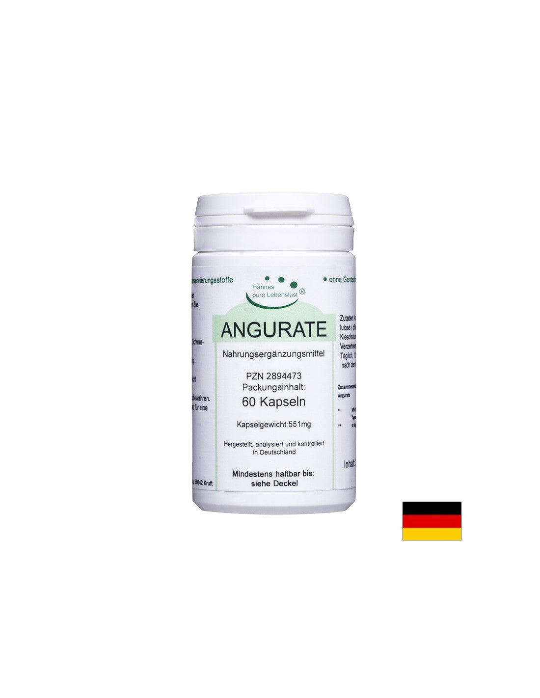 Angurate - Anguratni 450 mg, 60 kapsul El COMPA