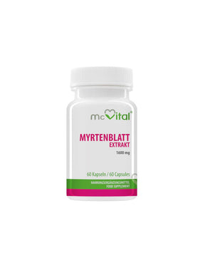 Antioxidant - Myrtle extract (leaf) McVital, 60 capsules - Nutra Best Europe