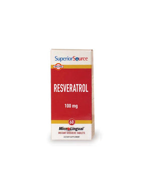 Antioxidant - Resveratrol 100 mg + Licorice, 60 sublingual tablets - Nutra Best Europe