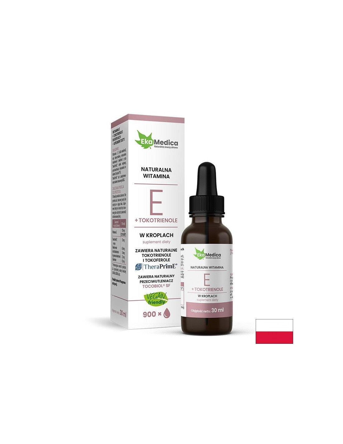 Antioksidant - kapljice vitamina E, 30 ml Ekamedica