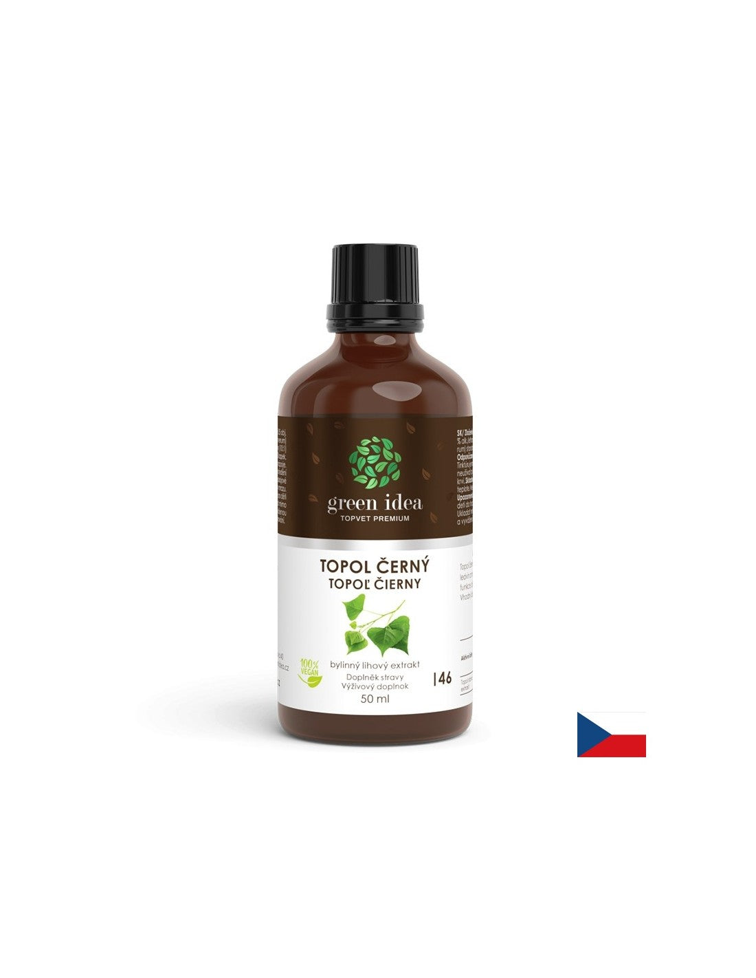 Ledvice in sečil - črni topol, 50 ml tinkture