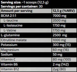 Zlato BCAA 2: 1: 1 | z glutaminom, citrulinom in elektroliti - 375 gramov