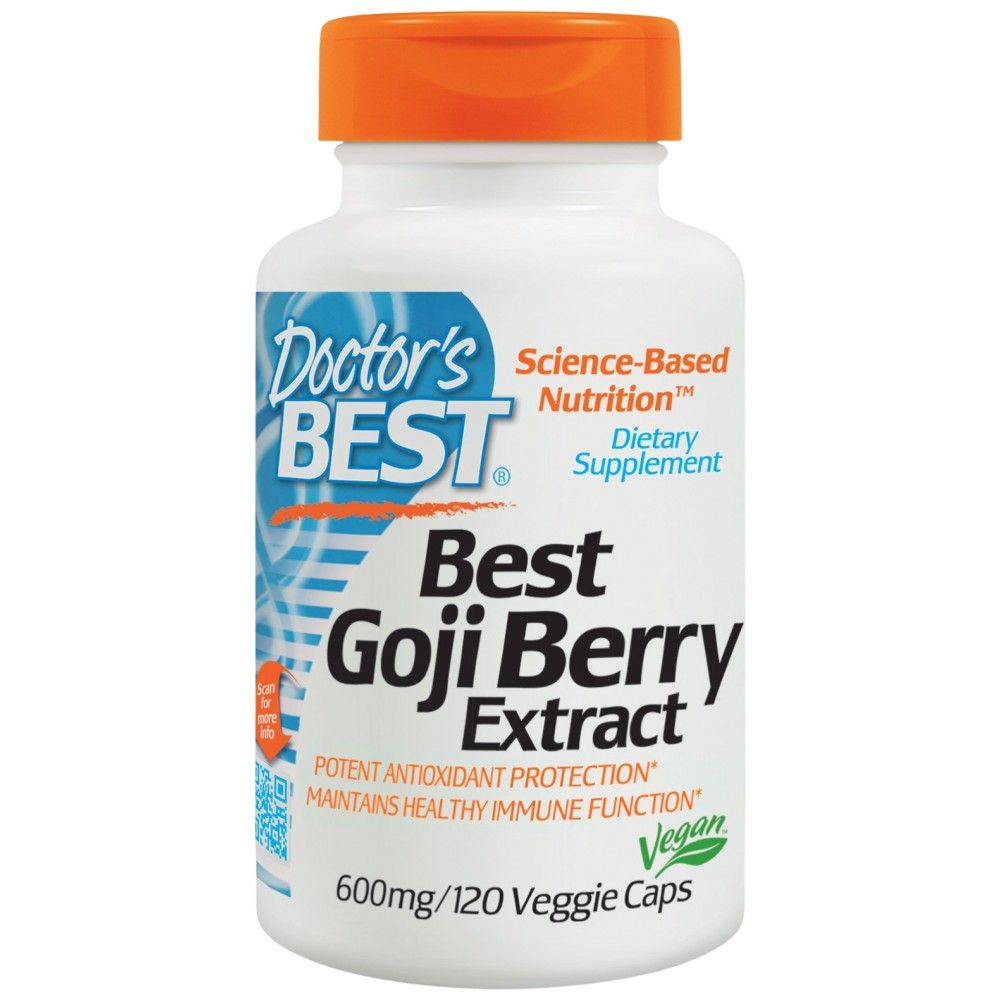 Najboljši goji jagodični ekstrakt 600 mg - 120 kapsul