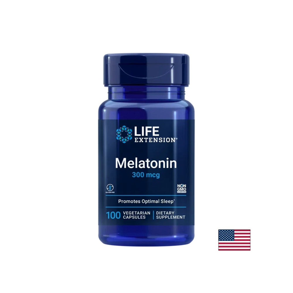 Nespečnost - melatonin, 300 µg x 100 kapsul