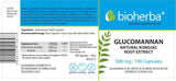 Glukomannan Naravni konjacki koreninski ekstrakt 560 mg - 100 kapsul