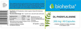 DL -fenilalanin 200 mg - 60 kapsul