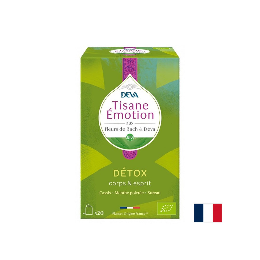 Zeliščni detox čaj (s cvetličnimi eliksirji po metodi dr. Bacha), 20 filtrirnih vrečk