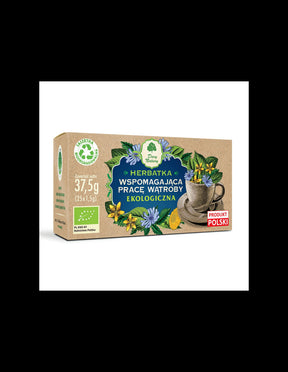 Herbal tea supporting liver function Bio, 25 filter bags - Nutra Best Europe