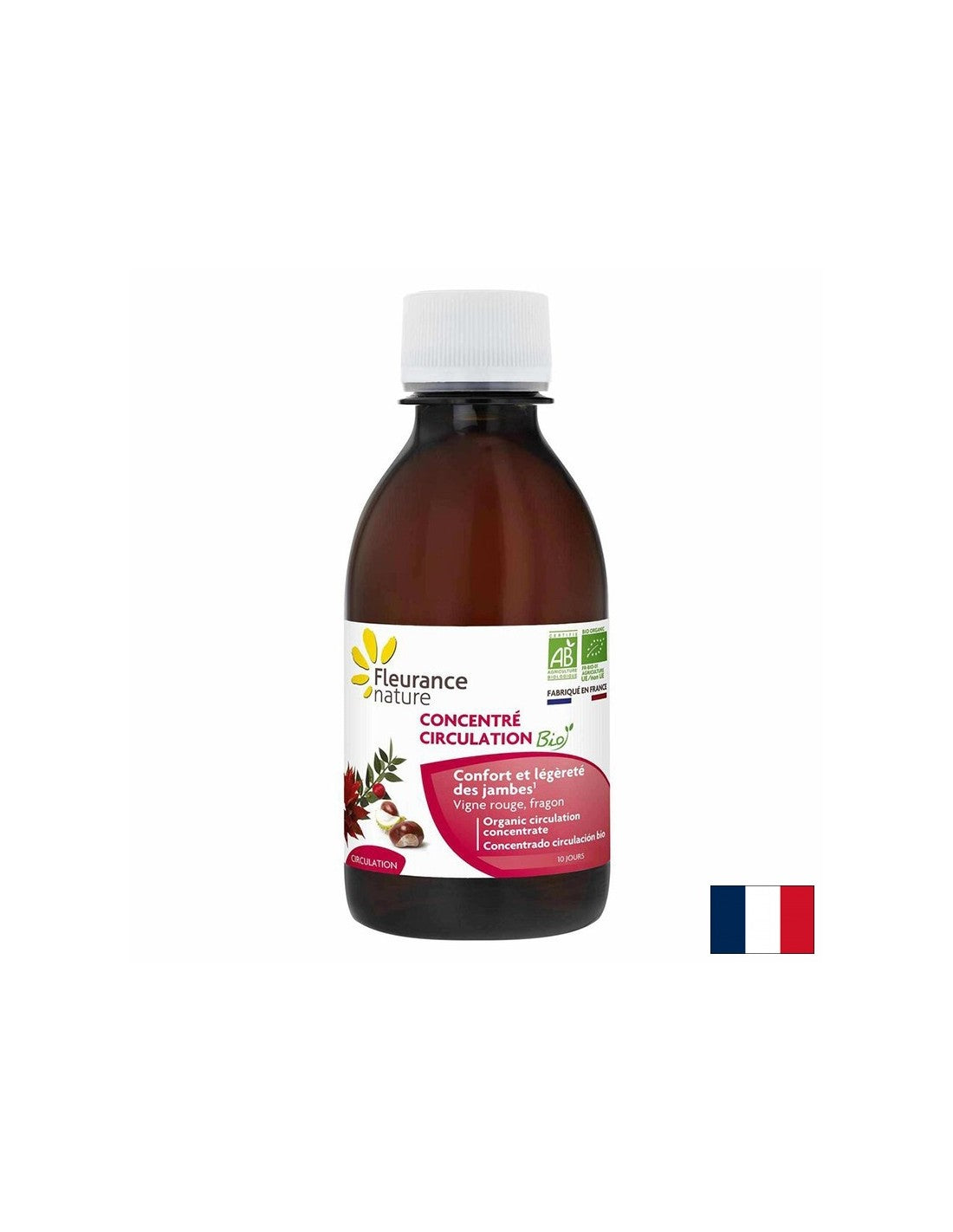 Zeliščni koncentrat za dobro mikrocirkulacijo, 200 ml floriranja narava